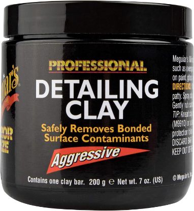 Picture of Meguiar's mirror glaze professional detailing clay, aggressive, 200 g., clay bar