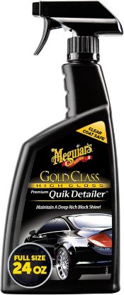 Picture of Meguiar's Gold Class Quick Car Detailer, 24 Oz, G7624, H11.25 X W4.625 X D2.375 Inches