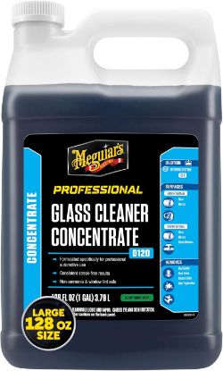 Picture of Meguiar's Professional Glass Cleaner Concentrate D12001 - Professional Strength Glass Cleaner for a Streak-Free Shine that's Residue-Free, 128 Oz, 1 Gallon