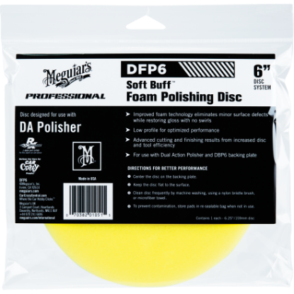 Picture of Meguiar's® 6" Soft Buff DA Foam Polishing Disc, DFP6