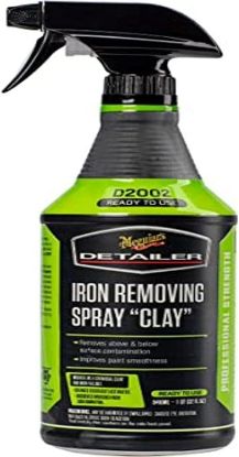 Picture of Meguiar's Iron Removing Spray Clay Industrial Fallout & Iron Remover without Abrasives  32 oz