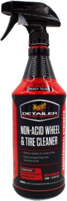 Picture of Meguiar's Non-Acid Wheel & Tire Cleaner Clean Tires & Wheels Without Using Acid  32 oz DRTU14332