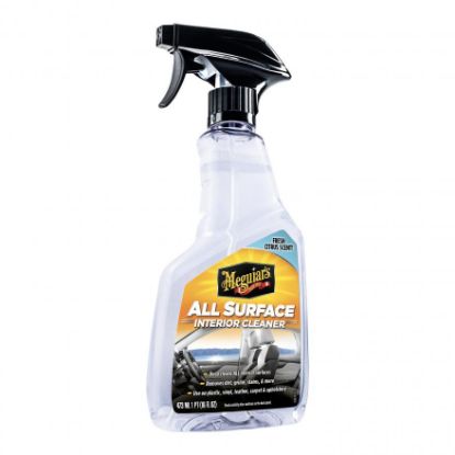 Picture of Meguiar's All Surface Interior Cleaner - All Purpose Interior Cleaner Quickly and Safely Cleans All Your Interior Surfaces and Leaves Behind a Pleasant Scent - Premium Auto Interior Cleaner, 16oz
