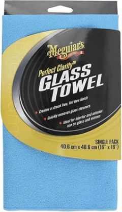 Picture of Meguiar's X190300 Perfect Clarity Glass Towels, Streak Free and Lint Free Finish - 1 pcs