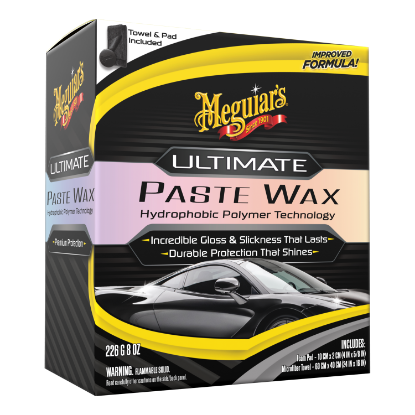 Picture of Meguiar's Ultimate Paste Wax, Long-Lasting, Easy to Use Synthetic Wax - G210608, 8 Oz