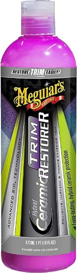 Picture of Meguiar's Hybrid Ceramic Trim Restorer, Car Trim Plastic Restorer – 16 Oz Bottle G220316EU