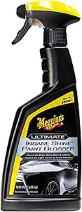Picture of Meguiar's Ultimate Insane Shine Paint Glosser, Simply Spray on and Wipe Off for Glossy Paint, G230316, 16 oz