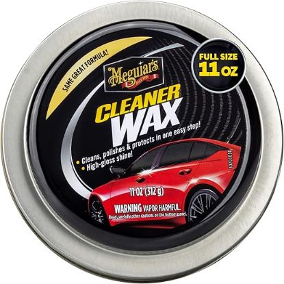 Picture of Meguiar's A1214 car cleaner wax paste, 14 oz