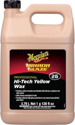 Picture of Meguiar's Mirror Glaze hi-tech yellow wax, 1 gallon M2601