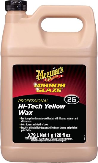 Picture of Meguiar's Mirror Glaze hi-tech yellow wax, 1 gallon M2601